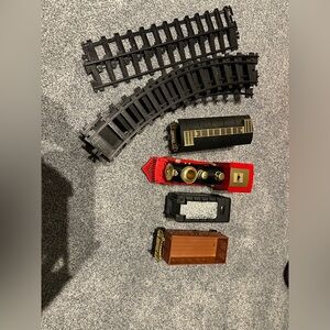 🚂 TEMI Kids Steam Train Set w/ Smoke Lights Sounds | Rechargeable Toy